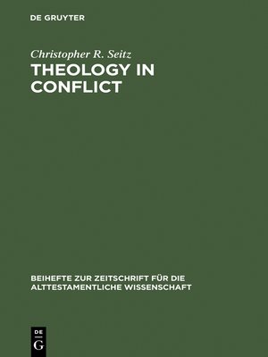 cover image of Theology in Conflict